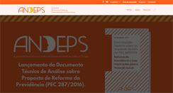Desktop Screenshot of andeps.org