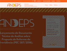 Tablet Screenshot of andeps.org